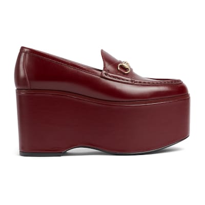 Platform gucci clearance loafers