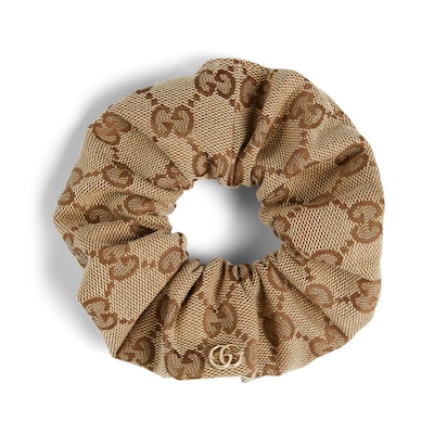 24AW new/GUCCI GGキャンバス クリスタル装飾シュシュ Scrunchie 24AW new/GUCCI GGキャンバス クリスタル装飾シュシュ Scrunchie