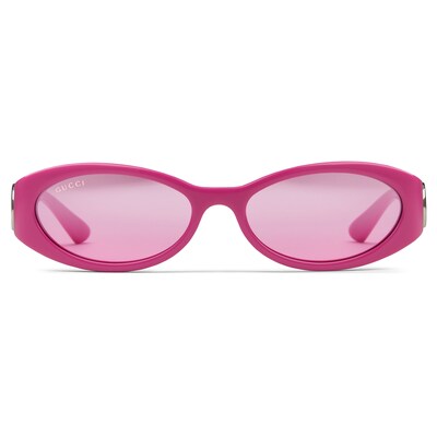 gucci pink lens sunglasses