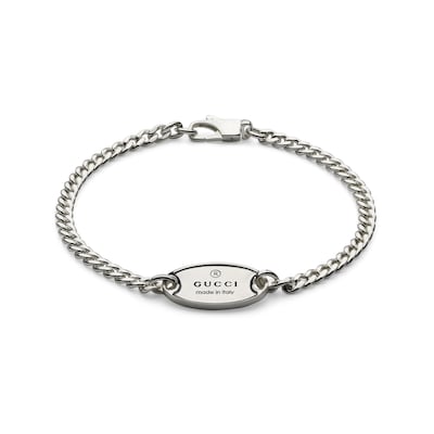 カタログギフトも！ bracelet chain Trademark with silver sterling 925 in tag ロッド