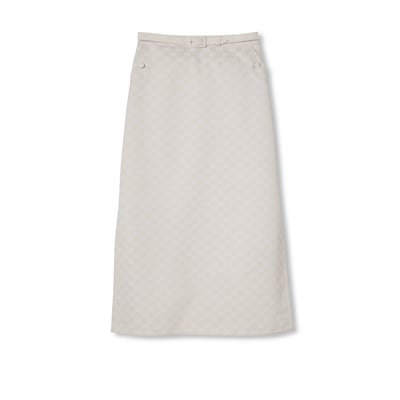 新作【GUCCI】GGスプリーム オックスフォード コットン スカート 721388_ZAM9M_4910_002_100_0000