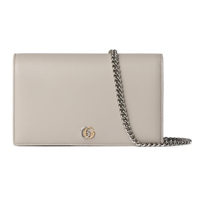 Gucci marmont petite wallet on chain sale