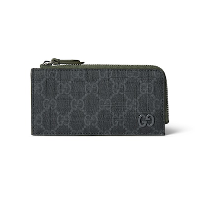 コリン　2点おまとめ GG zip card case with GG detail in black GG Supreme | GUCCI® MX
