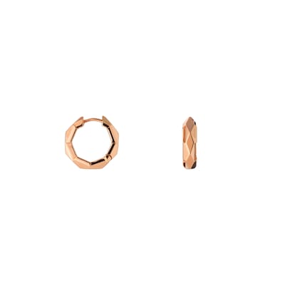 Gucci Link to Love〕スタッズ ピアス18K ピンクゴールド
