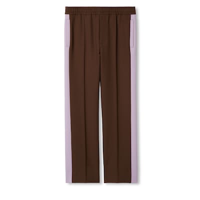 Fluid drill pant in brown | GUCCI® US Fluid drill pant in brown | GUCCI® US