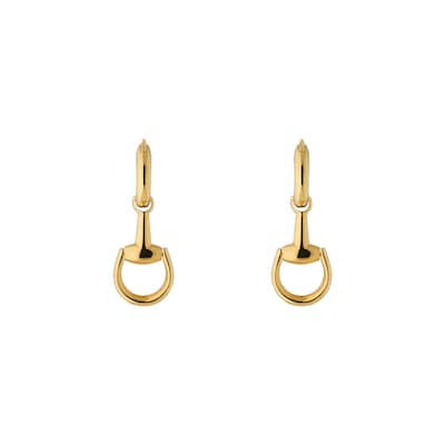 GUCCI Au750 18金　ピアス GUCCI グッチ ピアス GG フローラ ドロップ K18PG ゴールド