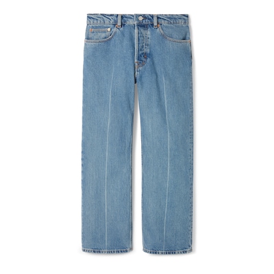 【美品】GUCCI グッチ ジーンズ  GGロゴ インターロッキング デニム GUCCI グッチ Crystal Interlocking G Denim Pant インター