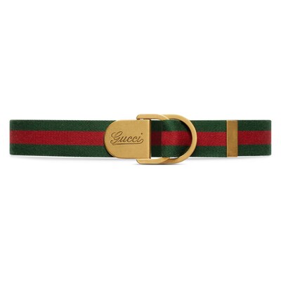 Gucci belt red mens online