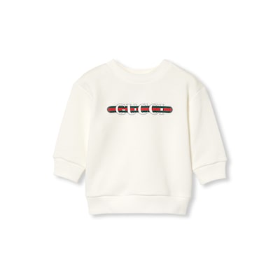 チルドレンズ〕プリント コットン Tシャツホワイト | GUCCI公式 