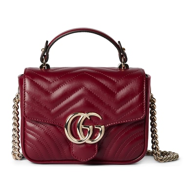 Gucci marmont small top handle bag sale