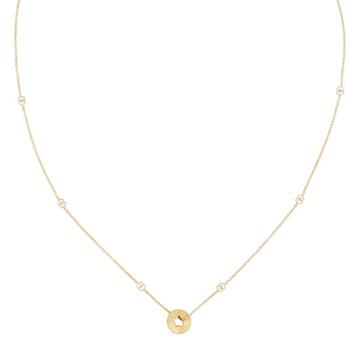 Icon 18k star necklace in 18k yellow gold | GUCCI® US Icon 18k star necklace in 18k yellow gold | GUCCI® US