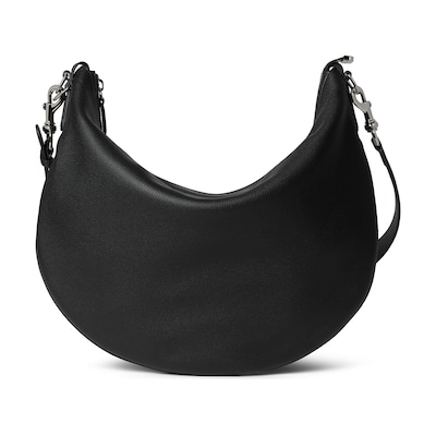 Gucci B large shoulder bag in black leather | GUCCI® US