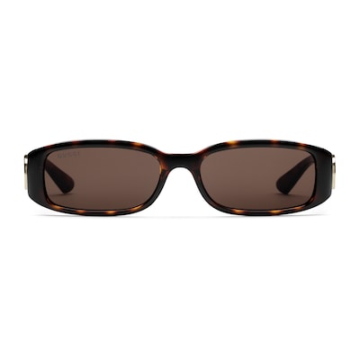 小物 GUCCI sunglasses vintage y2k oval BLK Oval frame sunglasses in black | GUCCI® US