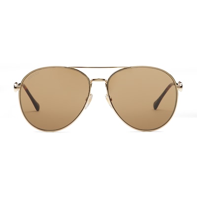 Aviator sunglasses in gold GUCCI AE