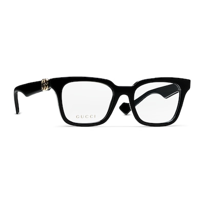 Monture optique carree en noir GUCCI Canada