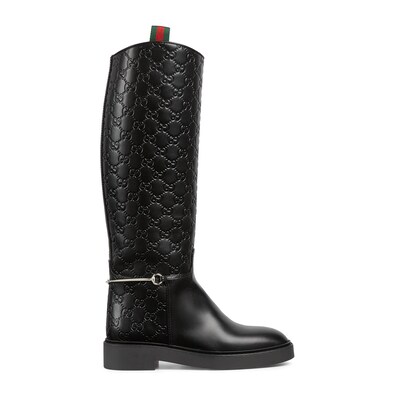 Gucci wellington boots best sale