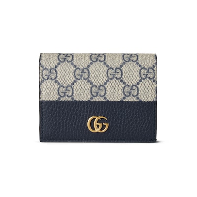 【即納】GUCCI グッチ ダブルG バイカラー スモール ウォレット ダブルG バイカラー スモールウォレットベージュ＆ブライト