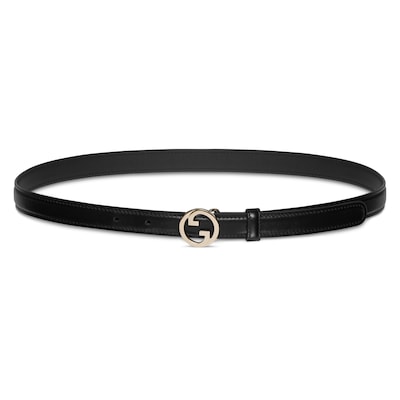 Gucci ベルト革 ロゴ グッチ ブロンディ 細ベルト 723073AAEFD Gucci Blondie thin belt in brown suede | GUCCI® US