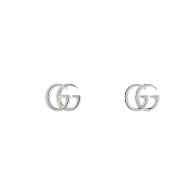 クリスタル ダブルG ピアスクリア | GUCCI公式