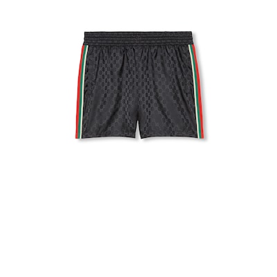 Black gucci swim shorts store
