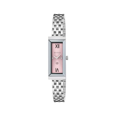 G-フレーム〕ウォッチ（14 x 34 mm）スチール | GUCCI公式