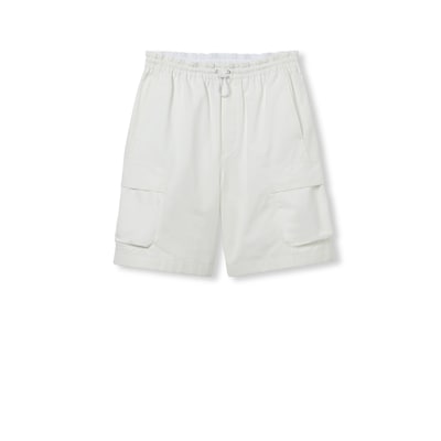 ウェブ ストライプ コットン リップストップ ショートパンツ