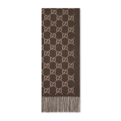 GG カシミア スカーフベージュ | GUCCI公式 GG カシミア スカーフベージュ | GUCCI公式