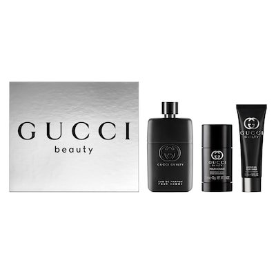 Gucci guilty black womens gift set on sale