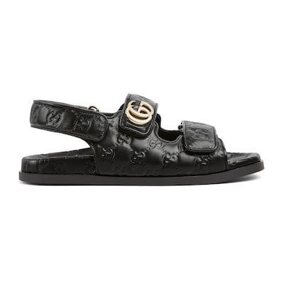 GUCCI - グッチ GUCCI アンクルストラップサンダル レディース