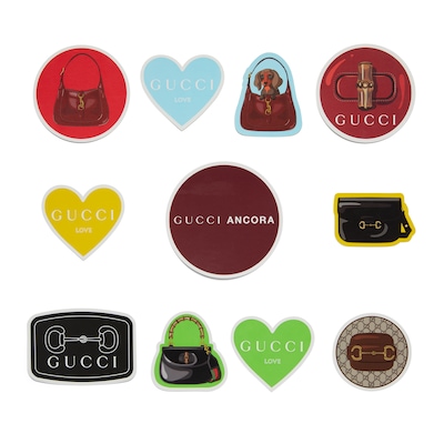 国内直営**GUCCI**GUCCI HANDBAGS ラゲージステッカー GUCCI HANDBAGS ラゲージステッカーマルチカラー | GUCCI公式
