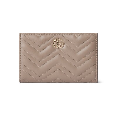 GUCCI グッチ ダブルG カードケース ウォレット 財布 ダブルG カードケース ウォレットトープ レザー | GUCCI公式