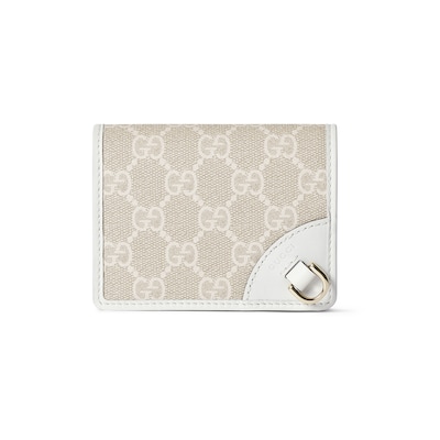 GUCCI グッチ GGスプリーム ダブルGカードケースウォレット ミニ