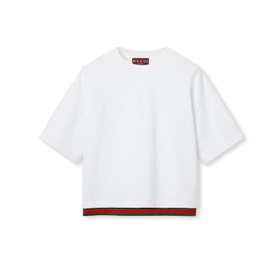 大人カジュアル◇Cotton Jersey ドレス◇GUCCI Cotton Jersey Dress(3 ECRU): Mame Kurogouchi: WOMENS