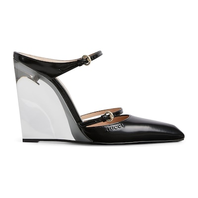 GUCCI グッチ ホースビット レザー スリッパ イニシャル入り