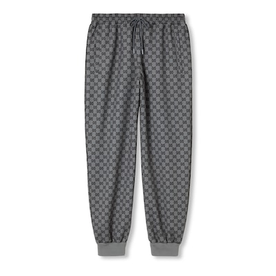 25新作 GUCCI レディース コットン フリース ジョギングパンツ 日本未入荷【GUCCI】コットンジャージー ジョギングパンツ