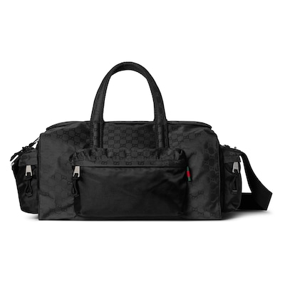 GGナイロン ラージ ダッフルバッグブラック GGナイロン | GUCCI公式