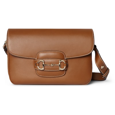 Gucci Horsebit 1955 Soft medium shoulder bag in brown