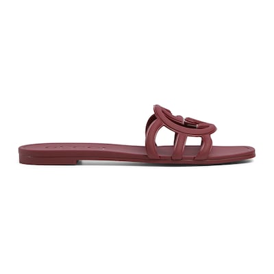 【GUCCI】WOMENS INTERLOCKING G SLIDE SANDAL◆780307J8700 インターロッキングG ウィメンズ スライドサンダルブラック