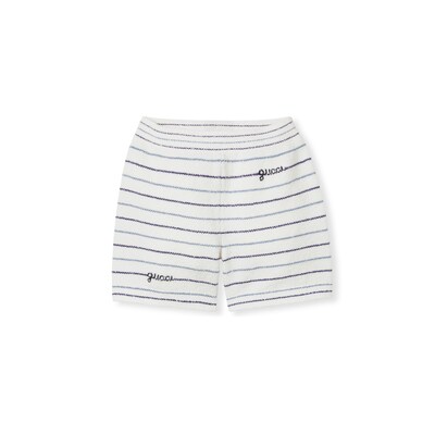 【GUCCI】2019年製 シルヴィ　ツイードショートパンツ 36S　アイボリー 累積売上総額第1位【GUCCI】adidas x Gucci ショートパンツ
