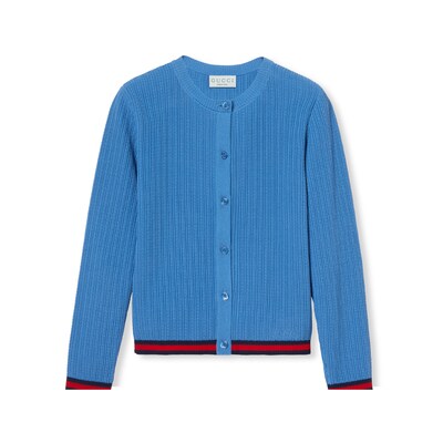 グッチグレーカーディガン8歳 Gucci GGジャカード カーディガン | グレー | FARFETCH JP