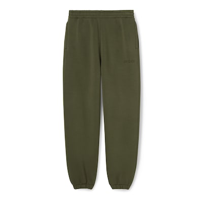 Embroidered jersey jogging pant in dark green | GUCCI® US
