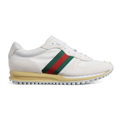 GUCCI グッチ リモーションスニーカー グッチ リモーション〕メンズ スニーカーホワイト オリジナル GG