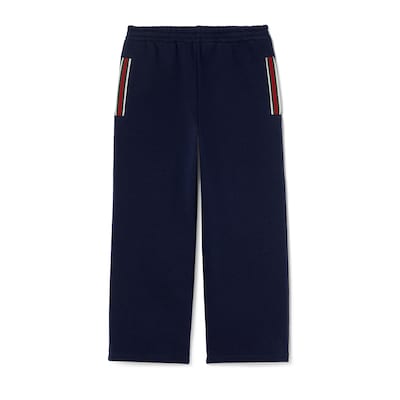 GUCCI キッズサイズ12 ジョギングパンツ チルドレンズ〕コットン ジョギングパンツグレー | GUCCI公式
