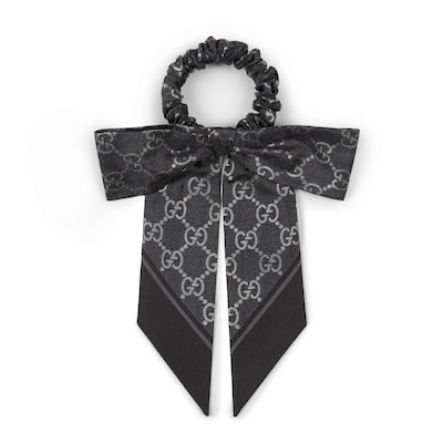 グッチ　シルクシュシュ GG シルク シュシュ セットベージュ＆エボニー | GUCCI公式