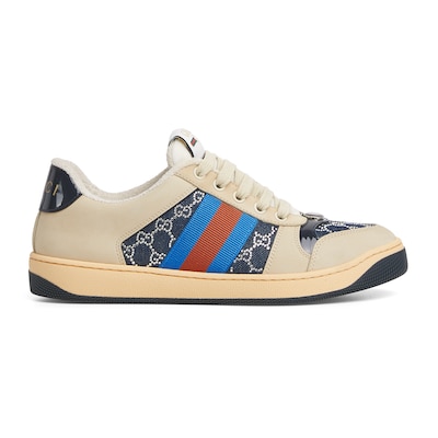 【GUCCI】レディース「スクリーナー」ダメージ加工 スニーカー Gucci グッチ スクリーナー スニーカー - FARFETCH