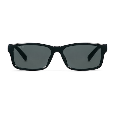 Gucci ブラック スクエア サングラス スクエア サングラスブラック | GUCCI公式