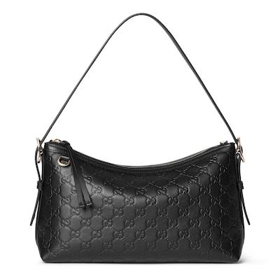 【GUCCI】レディース☆GGエンブレム ショルダーバッグ GGエンブレム〕スモール ショルダーバッグベージュ＆ダーク