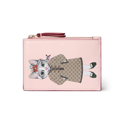 GUCCI 日本限定 ヒグチユウコ キーケース 日本限定 ヒグチユウコ キーケース ベージュ＆ペールピンク