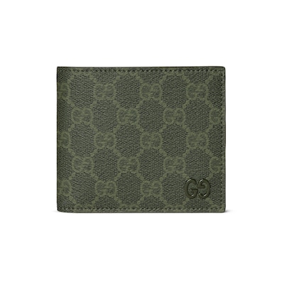 GUCCI    ジージーパターン GGパターン コインウォレットフォレストグリーン GGパターン