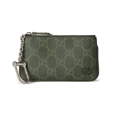 GUCCI GGパターン キーケース GGパターン キーポーチフォレストグリーン GGパターン